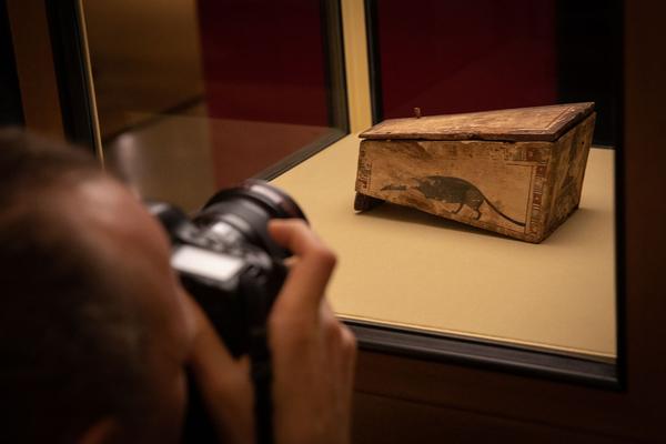 KHM: Wes Anderson and Juman Malouf: Spitzmaus Mummy in a Coffin and Other Treasures (5.11.2018 - 28.4.2019) https://esel.at/termin/98848 | Foto: eSeL Foto: eSeL.at - Lorenz Seidler