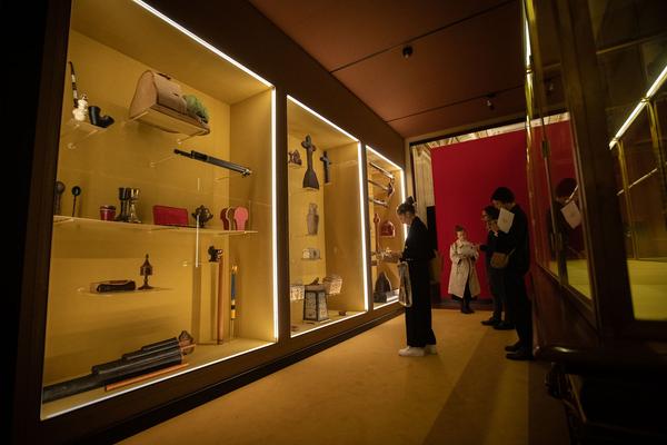 KHM: Wes Anderson and Juman Malouf: Spitzmaus Mummy in a Coffin and Other Treasures (5.11.2018 - 28.4.2019) https://esel.at/termin/98848 | Foto: eSeL Foto: eSeL.at - Lorenz Seidler