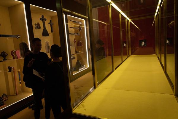 KHM: Wes Anderson and Juman Malouf: Spitzmaus Mummy in a Coffin and Other Treasures (5.11.2018 - 28.4.2019) https://esel.at/termin/98848 | Foto: eSeL Foto: eSeL.at - Lorenz Seidler