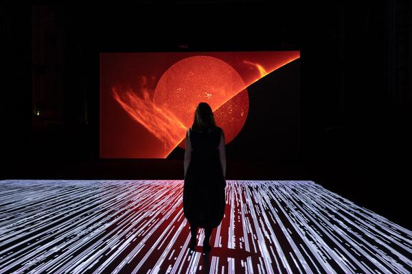 Wiener Festwochen: Ryoji Ikeda: Micro / Macro - the Planck Universe (Halle E @ MQ, 23.5. - 17.6.2018) https://esel.at/termin/96772 | Foto: eSeL Foto: eSeL.at - Lorenz Seidler