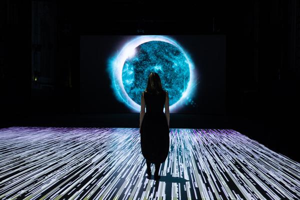 Wiener Festwochen: Ryoji Ikeda: Micro / Macro - the Planck Universe (Halle E @ MQ, 23.5. - 17.6.2018) https://esel.at/termin/96772 | Foto: eSeL Foto: eSeL.at - Lorenz Seidler