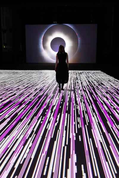 Wiener Festwochen: Ryoji Ikeda: Micro / Macro - the Planck Universe (Halle E @ MQ, 23.5. - 17.6.2018) https://esel.at/termin/96772 | Foto: eSeL Foto: eSeL.at - Lorenz Seidler
