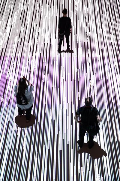 Wiener Festwochen: Ryoji Ikeda: Micro / Macro - the Planck Universe (Halle E @ MQ, 23.5. - 17.6.2018) https://esel.at/termin/96772 | Foto: eSeL Foto: eSeL.at - Lorenz Seidler