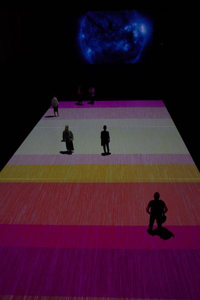 Wiener Festwochen: Ryoji Ikeda: Micro / Macro - the Planck Universe (Halle E @ MQ, 23.5. - 17.6.2018) https://esel.at/termin/96772 | Foto: eSeL Foto: eSeL.at - Lorenz Seidler