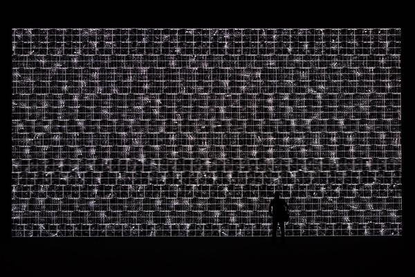 Wiener Festwochen: Ryoji Ikeda: Micro / Macro - the Planck Universe (Halle E @ MQ, 23.5. - 17.6.2018) https://esel.at/termin/96772 | Foto: eSeL Foto: eSeL.at - Lorenz Seidler