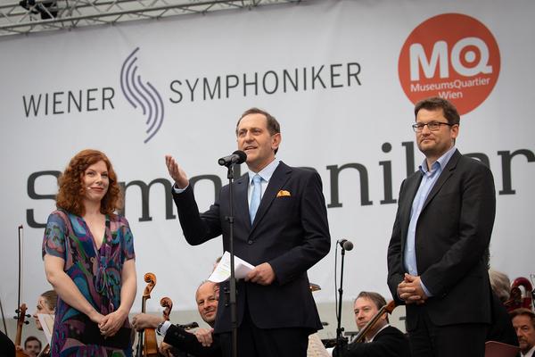 MuseumsQuartier Wien: Wiener Symphoniker im MQ (Konzert @ MQ Haupthof, 12.5.2018) https://www.mqw.at/programm/wiener-symphoniker-im-mq | Foto: eSeL Foto: eSeL.at - Lorenz Seidler