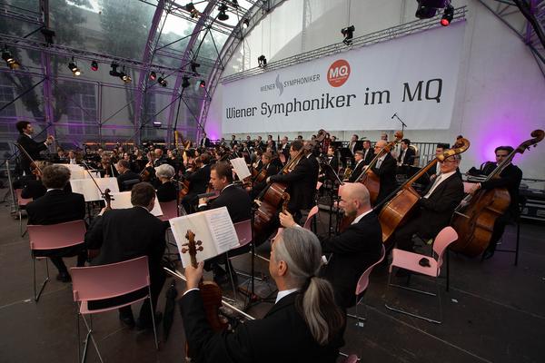 MuseumsQuartier Wien: Wiener Symphoniker im MQ (Konzert @ MQ Haupthof, 12.5.2018) https://www.mqw.at/programm/wiener-symphoniker-im-mq | Foto: eSeL Foto: eSeL.at - Lorenz Seidler