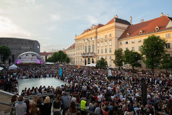 MuseumsQuartier Wien: Wiener Symphoniker im MQ (Konzert @ MQ Haupthof, 12.5.2018) https://www.mqw.at/programm/wiener-symphoniker-im-mq | Foto: eSeL Foto: eSeL.at - Lorenz Seidler