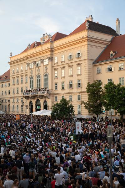 MuseumsQuartier Wien: Wiener Symphoniker im MQ (Konzert @ MQ Haupthof, 12.5.2018) https://www.mqw.at/programm/wiener-symphoniker-im-mq | Foto: eSeL Foto: eSeL.at - Lorenz Seidler