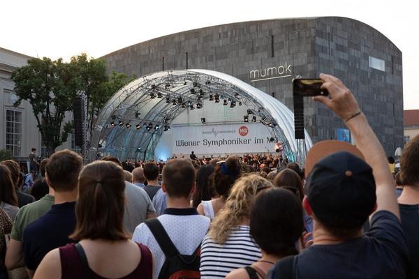 MuseumsQuartier Wien: Wiener Symphoniker im MQ (Konzert @ MQ Haupthof, 12.5.2018) https://www.mqw.at/programm/wiener-symphoniker-im-mq | Foto: eSeL Foto: eSeL.at - Lorenz Seidler