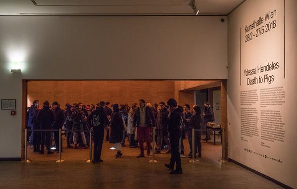Kunsthalle Wien: Ydessa Hendeles - Death to Pigs (28.2. - 27.5.2018, Eröffnung) http://www.kunsthallewien.at/#/de/ausstellungen/ydessa-hendeles-death-pigs | Foto: eSeL Foto: eSeL.at - Lorenz Seidler