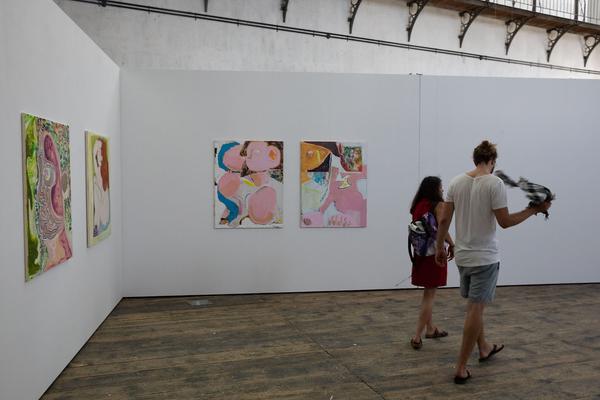 Akademie der Bildenden Künste Wien: Abschlussarbeiten 18/19 (Atelierhaus Lehargasse / Semperdepot, Aufbau) https://www.akbild.ac.at/Portal/organisation/aktuelles/ausstellungen-vermittlung/abschlussarbeiten-18-19 | Foto: eSeL Foto: eSeL.at - Lorenz Seidler