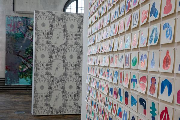 Akademie der Bildenden Künste Wien: Abschlussarbeiten 18/19 (Atelierhaus Lehargasse / Semperdepot, Aufbau) https://www.akbild.ac.at/Portal/organisation/aktuelles/ausstellungen-vermittlung/abschlussarbeiten-18-19 | Foto: eSeL Foto: eSeL.at - Lorenz Seidler