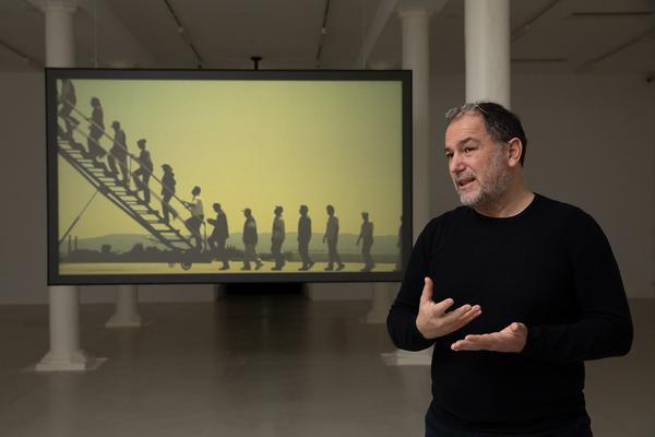 Kunsthalle Krems: Adrian Paci & Teresa Magolles (24.11.2019 - 23.2.2020, Presserundgang) https://www.kunsthalle.at | Foto: eSeL Foto: eSeL.at - Lorenz Seidler