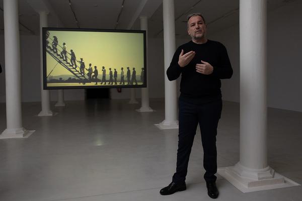 Kunsthalle Krems: Adrian Paci & Teresa Magolles (24.11.2019 - 23.2.2020, Presserundgang) https://www.kunsthalle.at | Foto: eSeL Foto: eSeL.at - Lorenz Seidler