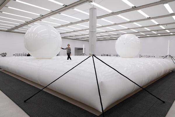 mumok: Riesenbillard - Haus-Rucker-Co @  Alfred Schmeller. Das Museum als Unruheherd (27.9.2019 - 16.2.2019) https://www.mumok.at/de/events/alfred-schmeller Foto: eSeL.at - Lorenz Seidler