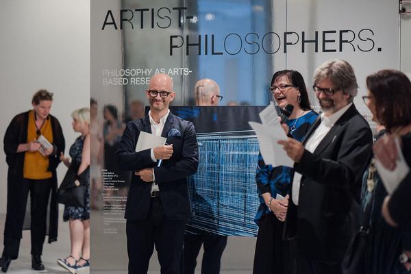 Universität für Angewandte Kunst Wien: Understanding Art & Research (MAK, 28.6.2019, Eröffnung) https://esel.cc/understanding_art-research | Foto: eSeL.at - Joanna Pianka