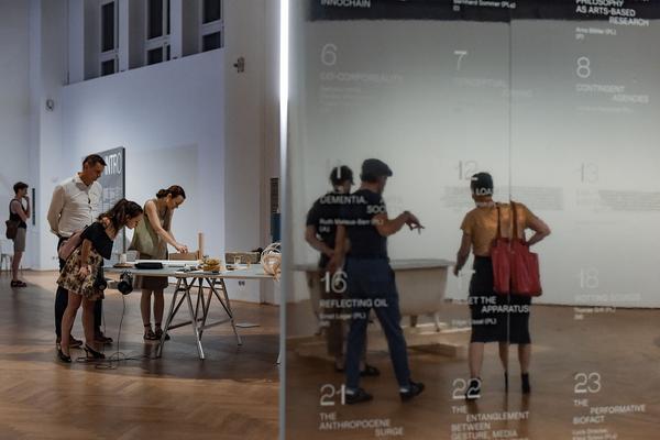 Universität für Angewandte Kunst Wien: Understanding Art & Research (MAK, 28.6.2019, Eröffnung) https://esel.cc/understanding_art-research | Foto: eSeL.at - Joanna Pianka