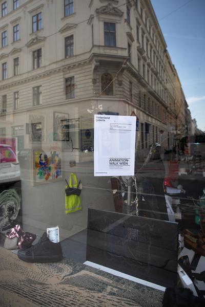 Hinterland Galerie: Eröffnung Animationwalk im 4., 5. und 6. Bezirk (16.2. - 16.3.2019) https://esel.at/termin/100251/animationwalk | Foto: eSeL Foto: eSeL.at - Lorenz Seidler