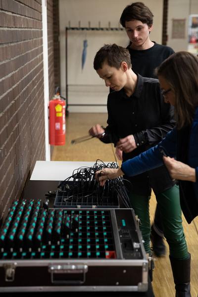 Akademie der Bildenden Künste Wien:  Principle of Equality: Anka Ptaszkowska In: Open Studio Project by Adam Szymczyk (Augasse, 19.3.2019) https://esel.cc/akbild_ptaszkowska | Foto: eSeL Foto: eSeL.at - Lorenz Seidler