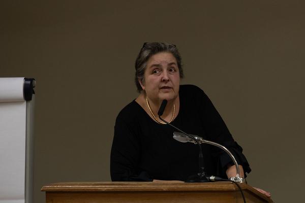 Akademie der Bildenden Künste Wien:  Principle of Equality: Anka Ptaszkowska In: Open Studio Project by Adam Szymczyk (Augasse, 19.3.2019) https://esel.cc/akbild_ptaszkowska | Foto: eSeL Foto: eSeL.at - Lorenz Seidler