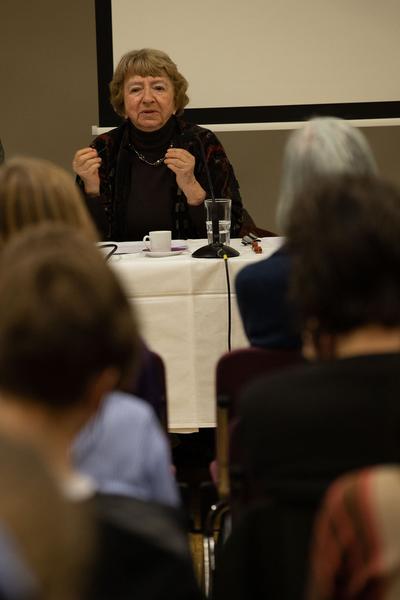 Akademie der Bildenden Künste Wien:  Principle of Equality: Anka Ptaszkowska In: Open Studio Project by Adam Szymczyk (Augasse, 19.3.2019) https://esel.cc/akbild_ptaszkowska | Foto: eSeL Foto: eSeL.at - Lorenz Seidler