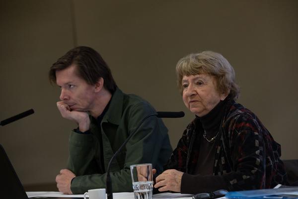 Akademie der Bildenden Künste Wien:  Principle of Equality: Anka Ptaszkowska In: Open Studio Project by Adam Szymczyk (Augasse, 19.3.2019) https://esel.cc/akbild_ptaszkowska | Foto: eSeL Foto: eSeL.at - Lorenz Seidler