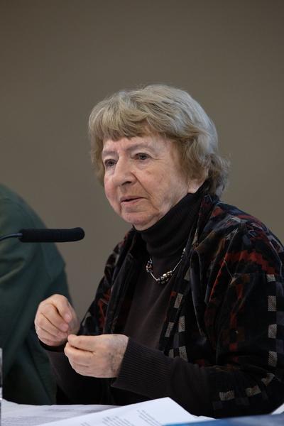 Akademie der Bildenden Künste Wien:  Principle of Equality: Anka Ptaszkowska In: Open Studio Project by Adam Szymczyk (Augasse, 19.3.2019) https://esel.cc/akbild_ptaszkowska | Foto: eSeL Foto: eSeL.at - Lorenz Seidler