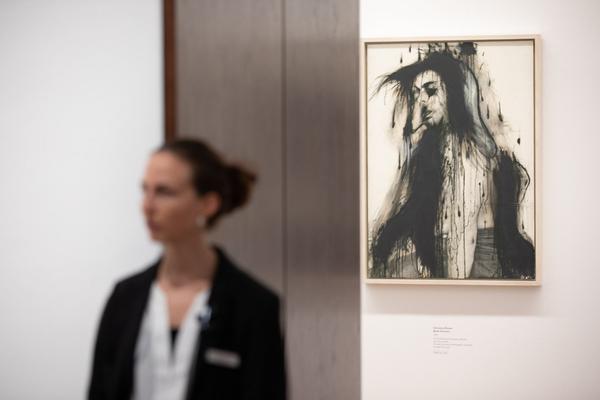 Albertina: Arnulf Rainer. Eine Hommage (27.9.2019 - 19.1.2020) https://www.albertina.at/ausstellungen/arnulf-rainer-eine-hommage/ | Foto: eseL Foto: eSeL.at - Lorenz Seidler
