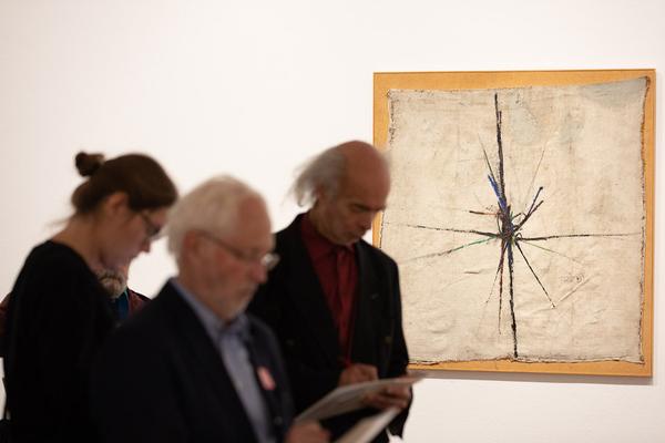 Albertina: Arnulf Rainer. Eine Hommage (27.9.2019 - 19.1.2020) https://www.albertina.at/ausstellungen/arnulf-rainer-eine-hommage/ | Foto: eseL Foto: eSeL.at - Lorenz Seidler