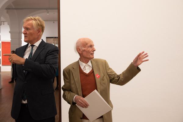 Albertina: Arnulf Rainer. Eine Hommage (27.9.2019 - 19.1.2020) https://www.albertina.at/ausstellungen/arnulf-rainer-eine-hommage/ | Foto: eseL Foto: eSeL.at - Lorenz Seidler