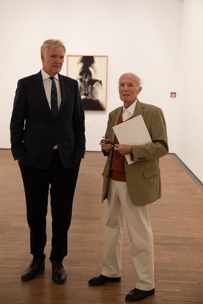 Albertina: Arnulf Rainer. Eine Hommage (27.9.2019 - 19.1.2020) https://www.albertina.at/ausstellungen/arnulf-rainer-eine-hommage/ | Foto: eseL Foto: eSeL.at - Lorenz Seidler