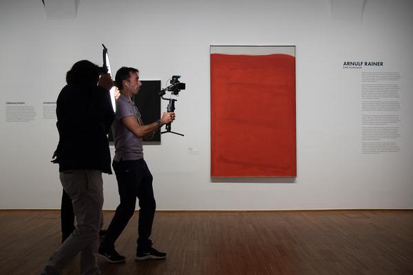 Albertina: Arnulf Rainer. Eine Hommage (27.9.2019 - 19.1.2020) https://www.albertina.at/ausstellungen/arnulf-rainer-eine-hommage/ | Foto: eseL Foto: eSeL.at - Lorenz Seidler