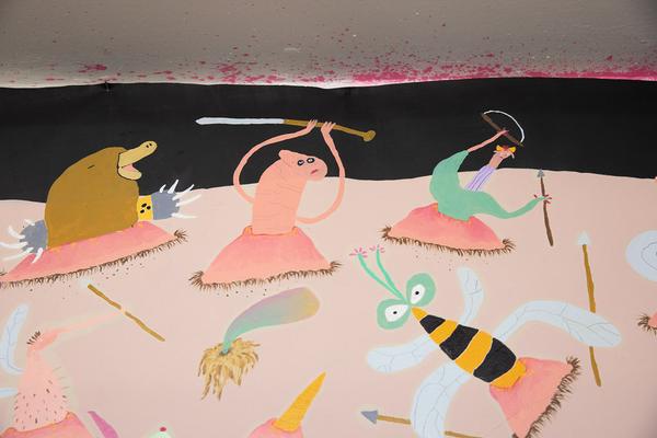 Büro für Weltausstellung: Sophia Süßmilch - Who the F*ck is Sophia Süßmilch? (Finissage, ) https://esel.at/termin/102550/artist-talk-sophia-sssmilch-mit-finissage | Foto: eSeL Foto: eSeL.at - Lorenz Seidler