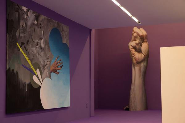 Galerie Crone Wien: Ashley Hans Scheirl: Neoliberal Surrealist (17.1. - 2.3.2019) https://esel.at/termin/99831 | Foto: eSeL Foto: eSeL.at - Lorenz Seidler
