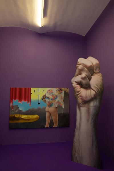 Galerie Crone Wien: Ashley Hans Scheirl: Neoliberal Surrealist (17.1. - 2.3.2019) https://esel.at/termin/99831 | Foto: eSeL Foto: eSeL.at - Lorenz Seidler