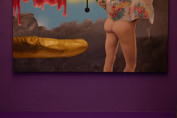 Galerie Crone Wien: Ashley Hans Scheirl: Neoliberal Surrealist (17.1. - 2.3.2019) https://esel.at/termin/99831 | Foto: eSeL Foto: eSeL.at - Lorenz Seidler