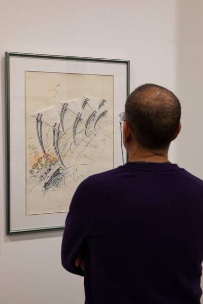 Belvedere 21: Christian Ludwig Attersee - Feuerstelle (Eröffnung, 31.1.2019) https://belvedere21.at/attersee | Foto: eSeL Foto: eSeL.at - Lorenz Seidler