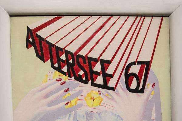 Belvedere 21: Christian Ludwig Attersee - Feuerstelle (Eröffnung, 31.1.2019) https://belvedere21.at/attersee | Foto: eSeL Foto: eSeL.at - Lorenz Seidler