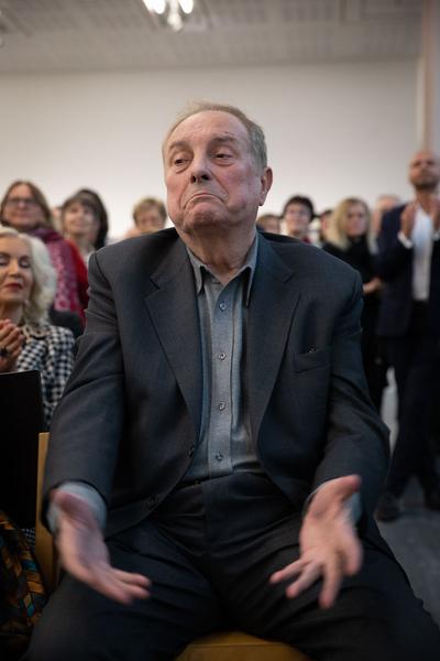 Belvedere 21: Christian Ludwig Attersee - Feuerstelle (Eröffnung, 31.1.2019) https://belvedere21.at/attersee | Foto: eSeL Foto: eSeL.at - Lorenz Seidler