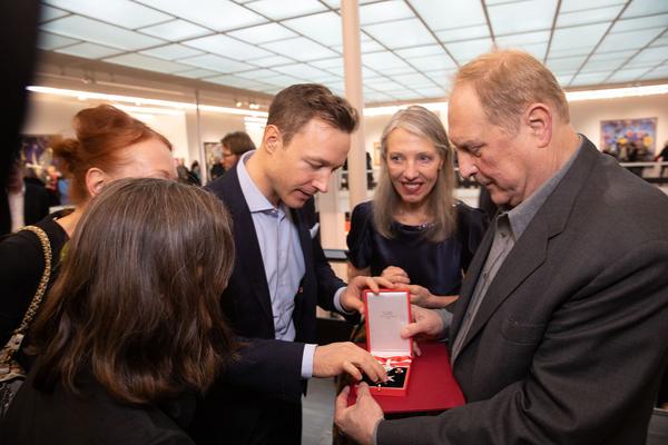 Belvedere 21: Christian Ludwig Attersee - Feuerstelle (Eröffnung, 31.1.2019) https://belvedere21.at/attersee | Foto: eSeL Foto: eSeL.at - Lorenz Seidler