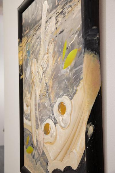 Belvedere 21: Christian Ludwig Attersee - Feuerstelle (Eröffnung, 31.1.2019) https://belvedere21.at/attersee | Foto: eSeL Foto: eSeL.at - Lorenz Seidler