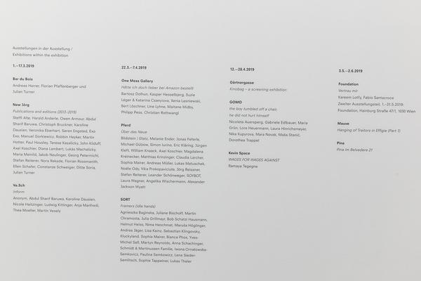 Belvedere 21: Über das Neue. Junge Szenen in Wien (1.3. - 2.6.2019, Eröffnung) https://www.belvedere21.at/ueber_das_neue  | Foto: eSeL Foto: eSeL.at - Lorenz Seidler