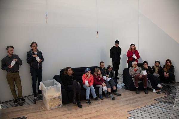 Belvedere 21: Über das Neue - Midissage: GOMO, Gärtnerstraße, & Kevin Space (12.4.2019) https://www.belvedere21.at/ueber_das_neue |  Foto: eSeL Foto: eSeL.at - Lorenz Seidler