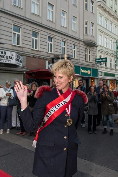 Barbara Ungepflegt: Ministerium für Heimatschmutz (Eröffnung Keplerplatz, 9.9.2019) http://www.bm-heimatschmutz.at | Foto: eSeL.at - Helmut Prochart Foto: eSeL.at - Helmut Prochart