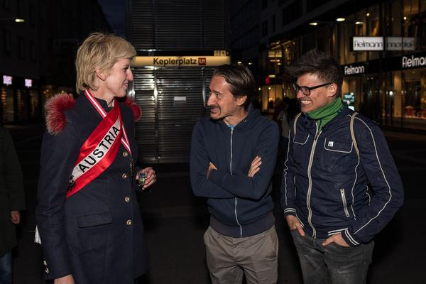 Barbara Ungepflegt: Ministerium für Heimatschmutz (Eröffnung Keplerplatz, 9.9.2019) http://www.bm-heimatschmutz.at | Foto: eSeL.at - Helmut Prochart Foto: eSeL.at - Helmut Prochart