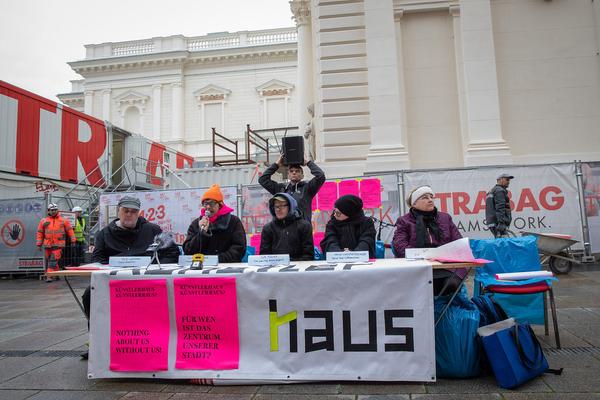 brut @ Künstlerhaus: Call for Action  - Pressekonferenz Wiener Perspektive (12.11.2019) Foto: eSeL Foto: eSeL.at - Lorenz Seidler