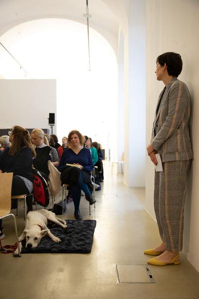 Kunstraum Niederösterreich: Care Matters. Marlies Pöschl - Lecture-Performance & Podiumsdiskussion (10.5.2019) https://esel.cc/CareMatters | Foto: eSeL Foto: eSeL.at - Lorenz Seidler