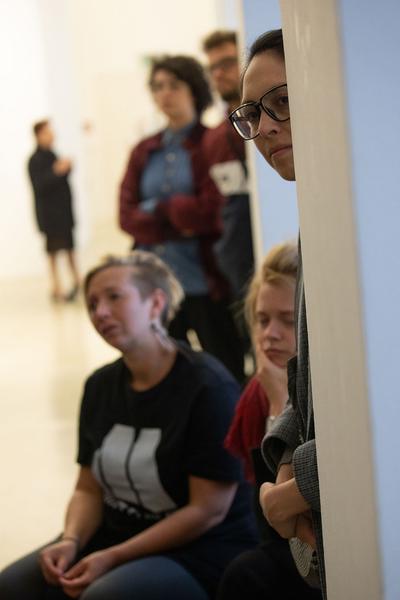 Kunstraum Niederösterreich: Care Matters. Marlies Pöschl - Lecture-Performance & Podiumsdiskussion (10.5.2019) https://esel.cc/CareMatters | Foto: eSeL Foto: eSeL.at - Lorenz Seidler