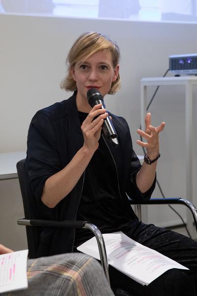 Kunstraum Niederösterreich: Care Matters. Podiumsdiskussion (10.5.2019) https://esel.cc/CareMatters | Foto: eSeL Foto: eSeL.at - Lorenz Seidler